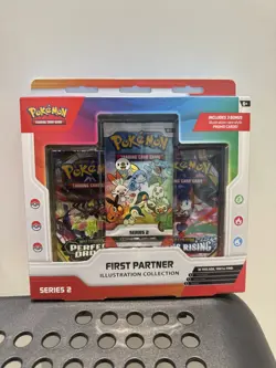 Pokemon TCG: First Partner Illustration Collection Series 2 Box - Factory Sealed - Image 1