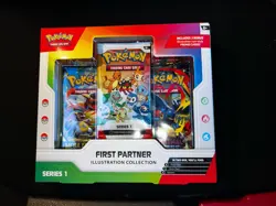 Pokemon TCG First Partner Illustration Collection Series 1 Lot 2 NEW Sealed Box - Image 1