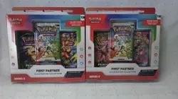 Pokemon TCG: X2 First Partner Illustration Collection Series 2 Box 🔥🌿💧 - Image 1