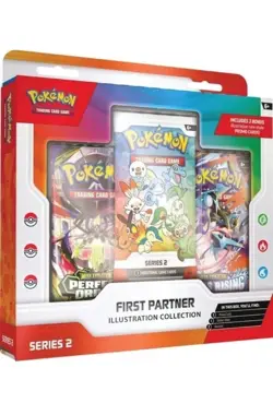 Pokemon TCG First Partner Illustration Collection Series 2 Box 3 Promo Cards - Image 1