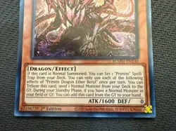 Primite Dragon Ether Beryl BLMM-EN130 Secret Rare 1st Edition Yu-Gi-Oh! - Image 2