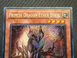 Primite Dragon Ether Beryl BLMM-EN130 Secret Rare 1st Edition Yu-Gi-Oh! - Image 4