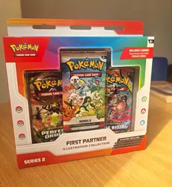 Pokemon TCG First Partner Illustration Collection Series 2 Box Booster Promo - Image 1