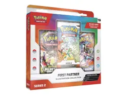 Pokemon TCG First Partner Illustration Collection Series 2 Box 3 Promo Cards - Image 1