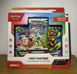 Pokemon TCG First Partner Illustration Collection Series 2 Promo Box - Image 1