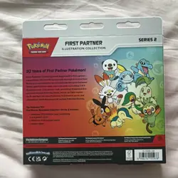 Pokemon TCG First Partner Illustration Collection Series 2 Box + 3 Promo Cards - Image 2