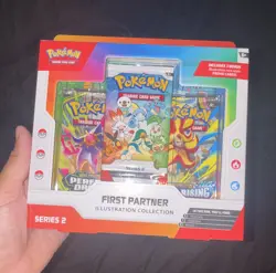 Pokemon TCG First Partner Illustration Collection Series 2 Box English - Image 1