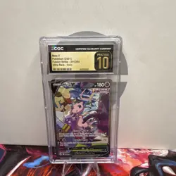 Pokemon Mew V 251/264 Fusion Strike Full Art Ultra Rare Holo CGC Pristine 10 - Image 1