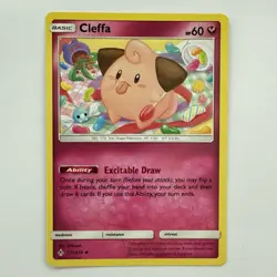 Cleffa 131/214 LP Discontinued Fairy ODDISH Jelly Bean Candy Art Pokemon Card! - Image 1