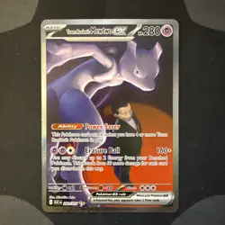 NM Team Rocket’s Mewtwo ex 281/217 Ascended Heroes SIR Holo Pokemon Card - Image 1