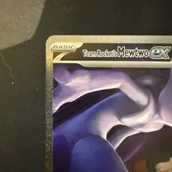 NM Team Rocket’s Mewtwo ex 281/217 Ascended Heroes SIR Holo Pokemon Card - Image 2