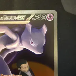 NM Team Rocket’s Mewtwo ex 281/217 Ascended Heroes SIR Holo Pokemon Card - Image 4