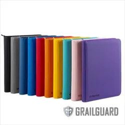 Grail Guard 9-Pocket Premium ZIP Trading Card Binder - 360 Card Capacity - Image 1