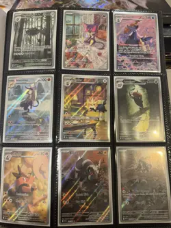 POKEMON CARD BINDER COLLECTION 300+ CARDS 🔥 - FULL ART,MASTERBALL,EX - Image 1