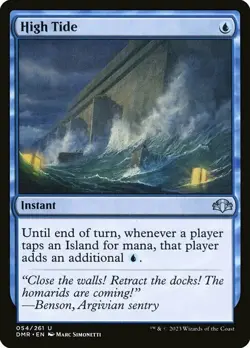 Magic The Gathering MTG HIGH TIDE Dominaria Remastered NM Near Mint - Image 1