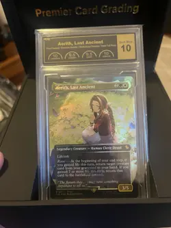 aerith last ancient Chocobo Bundle Gem mint 10 - Image 1