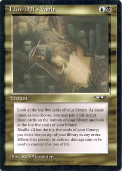 Lim-Dul's Vault ALL #192 Alliances Magic: The Gathering Near Mint - Image 1