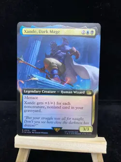 Xande, Dark Mage (Extended Art) | MTG Final Fantasy Foil | FIN 0516 (NM) - Image 1
