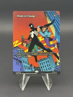 Winds of Change MTG (Borderless) Marvel's Spider Man #30 NM - Image 1