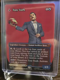 Tony Stark (Borderless) (0363) Marvel Super Heroes Regular - Image 1
