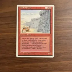 Wall of Stone NM Fourth Edition 1995 Magic the Gathering MTG TCG - Image 1