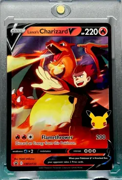 CHARIZARD RARE POKEMON CARD HOLO TCG TRADING CARD GAME FOIL FIRE - Image 3