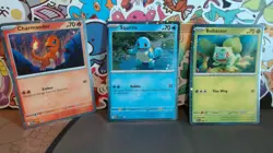 Pokemon 151 Promo - Bulbasaur SVP 046, Charmander SVP 047, Squirtle SVP 048 NM - Image 1
