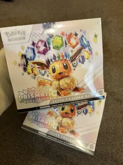 Pokemon TCG Prismatic Evolutions ETB Elite Trainer Box Brand New & Sealed x1 - Image 1