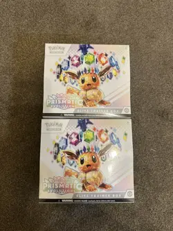 Pokemon TCG Prismatic Evolutions ETB Elite Trainer Box Brand New & Sealed x1 - Image 2