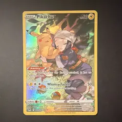The Pokemon Company Pikachu TG05/TG30 Lost Origin TG Ultra Rare Holo EN LP - Image 1