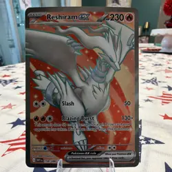 Reshiram EX 158/086 Sv: White Flare Ultra Rare Holo 230 HP - Image 1