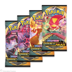 Pokemon TCG - Sword & Shield - Darkness Ablaze - Booster Pack 820650807121 - Image 1