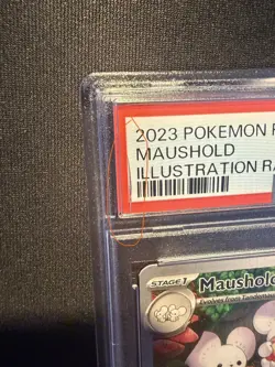 2023 POKEMON PAL EN-PALDEA EVOLVED ILLUSTRATION RARE #226 MAUSHOLD PSA 10 - Image 3