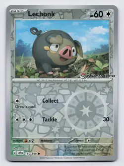 Lechonk (Pokemon Center Exclusive) Holo Common 155/198 NM - Image 1