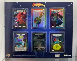 2023 CONVENTION EXCLUSIVE UPPER DECK NEOPETS TCG 6 CARD SET BATTLEDOME GENCON - Image 1