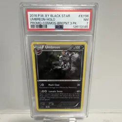 Pokemon PSA 7 Umbreon XY Black Star Promo XY96 English Holo 2016 - Image 1