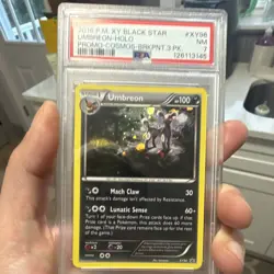Pokemon PSA 7 Umbreon XY Black Star Promo XY96 English Holo 2016 - Image 3