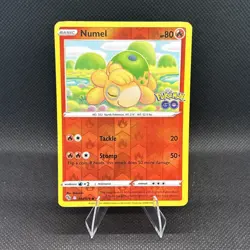 Numel (Peelable Ditto) 013/078 Holo Common Pokemon GO Pokemon Near Mint - Image 1