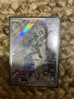Pokemon N's Reshiram Sv09 Journey Illustration Rare Full Art Holo 167/159 Basic… - Image 1