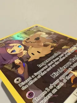 Mimikyu 245/236 Alt Art Secret Rare Pokemon Sun & Moon Cosmic Eclipse LP/NM - Image 3