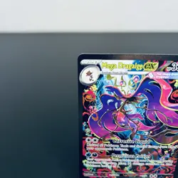 Pokemon Mega Dragalge ex 118/086 SIR Holo Chaos Rising Pack Fresh NM/M - Image 3