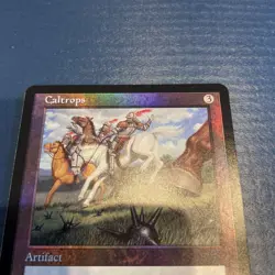 MTG Caltrops Magic The Gathering Foil Card 80 - Image 2