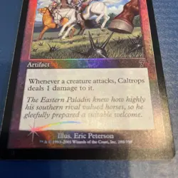 MTG Caltrops Magic The Gathering Foil Card 80 - Image 3
