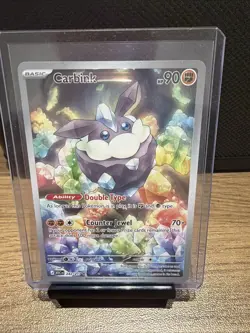 Pokemon TCG Carbink 242/217 Ascended Heroes Illustration Rare Holo NM - Image 1