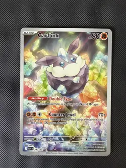 Pokemon TCG Carbink IR 242/217 Ascended Heroes Pack Fresh Mint/NM - Image 1