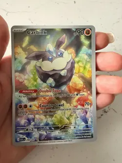 Pokemon TCG Carbink IR 242/217 Ascended Heroes Pack Fresh Mint/NM - Image 1
