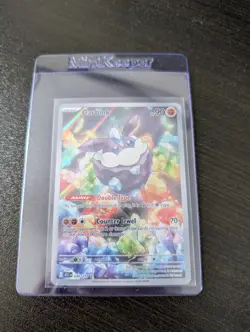 Pokemon TCG Mega Evolution Ascended Heroes Carbink Ultra Rare 242 /217 NM - Image 1