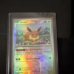Eevee Masterball Reverse Holo - 074/131 - Prismatic Evolutions - Pokemon Card - Image 1