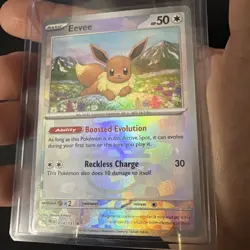 Eevee Masterball Reverse Holo - 074/131 - Prismatic Evolutions - Pokemon Card - Image 5
