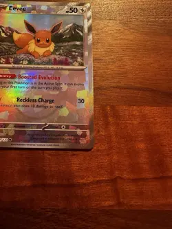 Pokemon TCG Prismatic Evolutions Eevee Masterball Reverse Holo Card 074/131 - Image 5